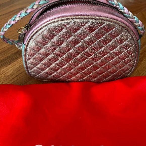 Gucci Metallic Colorblock Trapuntata Mini Camera Bag - Picture 2 of 4